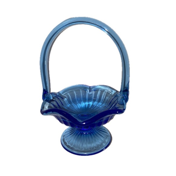 Vintage Blue Decor Trinket Dish - Picture 1 of 7